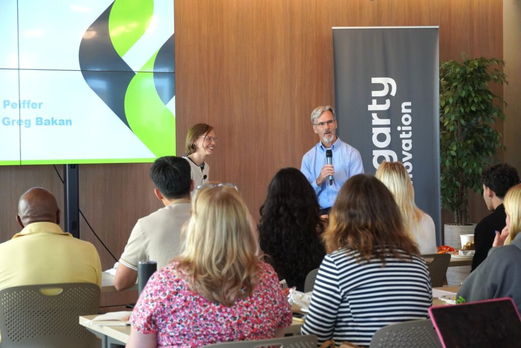 Speaking event at Fogarty Innovation