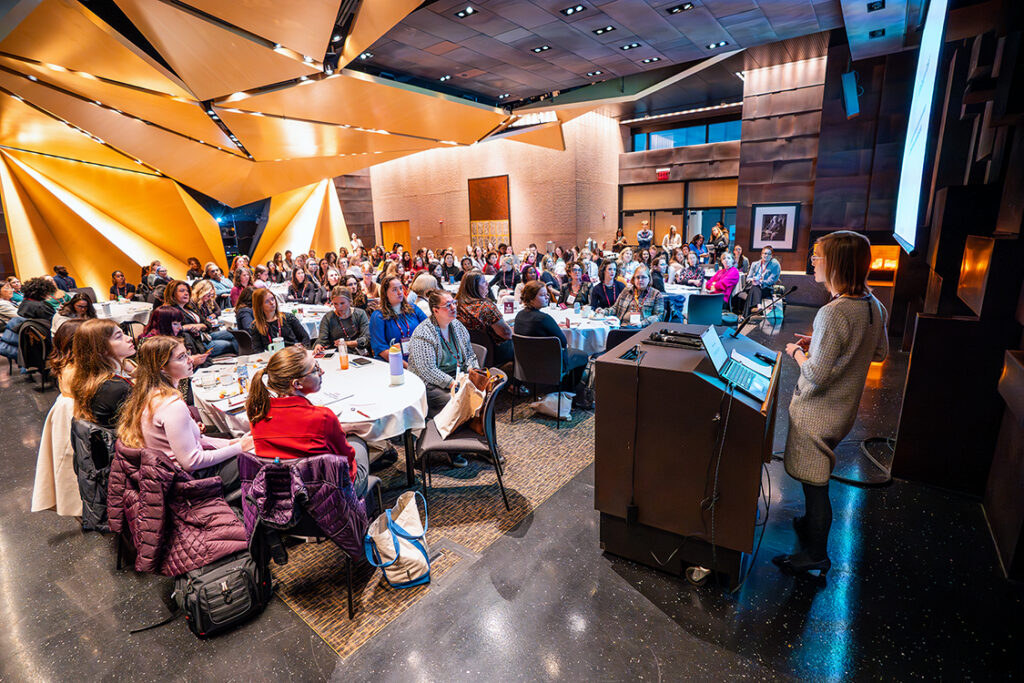 Speaking event at Women Innovators Conference